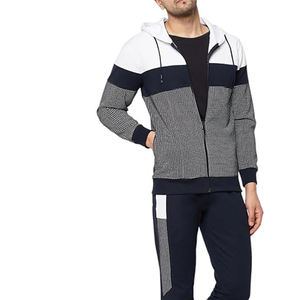 Conjuntos Deportivos de Dos Piezas de Primera Calidad, Nuevos y Modernos, de Felpa para Hombre, Holgados, Transpirables, con Cremallera, para Correr, a Precios de Mayoreo - Product Image 1