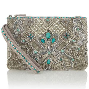 TRENDY EMBROIDERY <b>UNIQUE</b> <b>BAGS</b> BEST Bohemian Style Embroidery Work Hand Clutch Purses <b>Bags</b> Fancy Design Lining Wholesale - Product Image 6