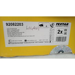 จานเบรกหน้าคู่ AUDI A3 ซีรีส์ (8L1) (96>03) 92082203 เบนซิน - - Product Image 4