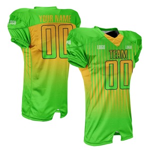 Conjunto de uniforme de fútbol americano unisex personalizado, camiseta de manga corta con nombre y número, Camiseta deportiva de rendimiento - Product Image 4