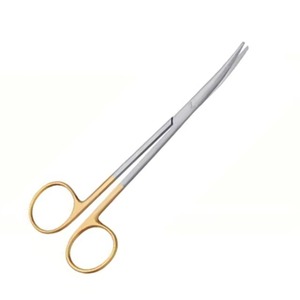 กรรไกรผ่าตัดสแตนเลสสตีล เมทเซนบาวม์ แบบโค้ง |   กรรไกรผ่าตัดคุณภาพพรีเมียมสำหรับศัลยกรรมทั่วไป รับประกันตลอดอายุการใช้งาน - Product Image 5