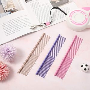 Herramientas profesionales de lujo para el cuidado de mascotas de acero inoxidable, peines y tijeras para perros de varios colores para aplicaciones de gatos - Product Image 6