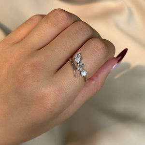 Anillo minimalista de diamante de corte brillante cultivado en laboratorio de 0,9 quilates de alta calidad 14K blanco amarillo oro rosa IGI certificado al por mayor - Product Image 2