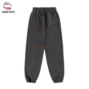 Pantalons en molleton avec logo personnalisé, vente en gros, pantalons d'hiver, molleton en polyester doux lavé, pantalons décontractés d'hiver, pantalons en molleton pour hommes - Product Image 2