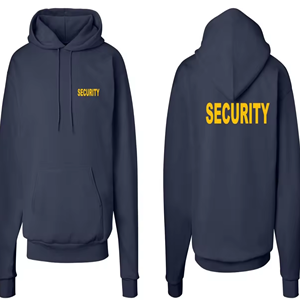 Todos los colores Security Hoody Security Uniform Men's Pullover Hoodie Security Guard Hoodie - Product Image 2