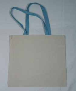 Sac fourre-tout en toile de coton biologique de haute qualité pour femmes sac à provisions à bandoulière réutilisable avec logo imprimé personnalisé - Product Image 5