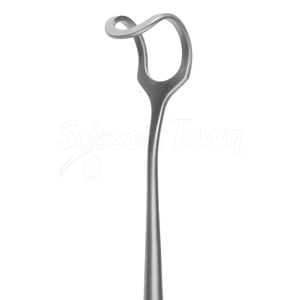 Gretractor 8 pouces 18mm large lame 60 degrés émoussé deux trous écarteur chirurgical en acier inoxydable - Product Image 5