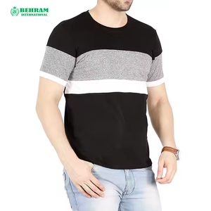 Camisetas de Verano para Hombre, 100% Algodón Mercerizado, Cuello Redondo, Manga Corta, Corte Holgado y Recto, Estilo Simple, Casual, Minimalista y Transpirable - Product Image 3
