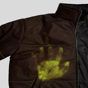 เสื้อแจ็คเก็ตกันหนาวคุณภาพดีที่สุดสำหรับผู้ชาย แบบซิป คอตั้ง บุด้วยใยโพลีเอสเตอร์ เปลี่ยนสีได้ มีกระเป๋าด้านหน้า - Product Image 6