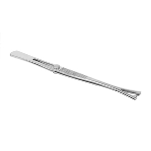 Pince à épiler standard Pennington à fentes, outil de piercing corporel polyvalent avec verrouillage facile, glissière en acier durable - Product Image 4