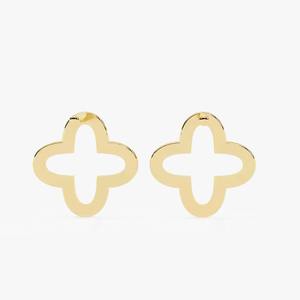 Venta al por mayor Fine VVS Lab Grown Diamond Stud Pendientes para Mujeres Simple Nupcial Fiesta Joyería - Product Image 2