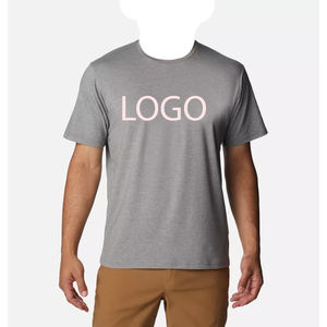 Chemise d'été pour homme 50 Polyester 25 Coton 25 Rayonne Tri Blend T-shirts T-shirts vierges - Product Image 2