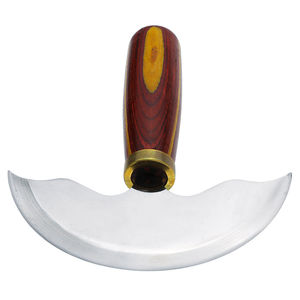 Cuchillo cortador de cuero con mango de madera maciza para herramientas de herrador y uso de animales grandes Hecho a mano Durable Sharp - Product Image 6