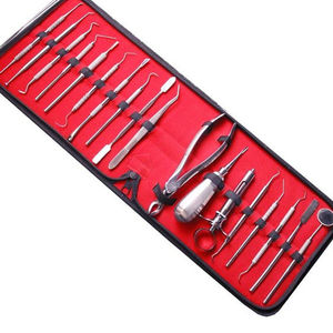 Instrumental Quirúrgico para Ombligo, Juego de Instrumental Dental Manual, Kit de Herramientas de Limpieza Quirúrgica, Certificado CE Clase I - Product Image 3