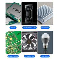 Plâtre de pâte de composés de dissipateur de chaleur de silicone de graisse thermique de haute performance pour CPU GPU industriel