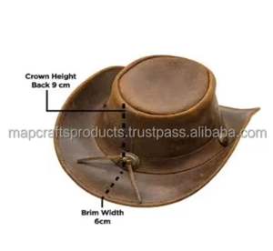 Sombrero de Vaquero Clásico de Lona con Corona de Malla Ventilada y Ala Ancha para Máxima Protección Solar - Product Image 6