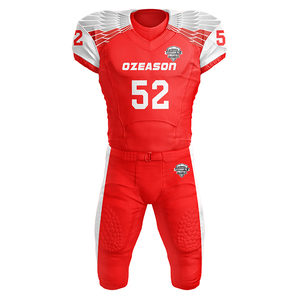 เสื้อเจอร์ซีย์อเมริกันฟุตบอลสำหรับเยาวชนชุดอเมริกันฟุตบอลอเมริกันลายพราง - Product Image 6