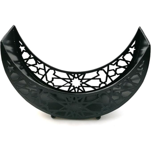 Plateau de service en bois attrayant ornements de Ramadan musulman Islam Eid Festivals plateau de décoration par Royal Home Collection fournitures - Product Image 5