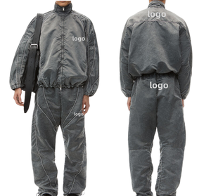 Chaqueta con Capucha y Cremallera 2025, Pantalón, Lana/Poliéster, Peso Medio, Transpirable, Logotipo Serigrafiado, Hombros Caídos, Cortavientos, Chándal - Product Image 6