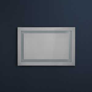 Reversible 90x60 LED Bathroom <b>Mirror</b> with Touch Switch - Product Image 4