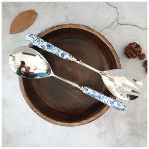 Ensaladera de Madera Ecológica Hecha a Mano con Acabado Esmaltado Pulido, Apta para Lavavajillas, Personalizable para Espacios de Comedor Contemporáneos - Product Image 3