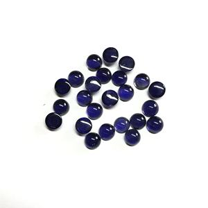 Vivaaz Gems, Iolita Natural Azul Calibrada IGI de Alta Calidad Grado AAA, Cabujón Liso de Cristal de 6mm con Reverso Plano, Gema Suelta - Product Image 6