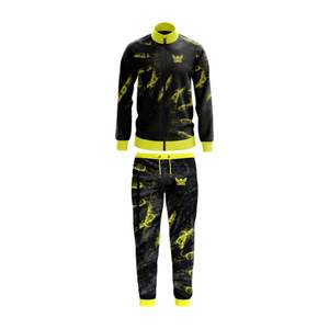 Survêtement uni pour hommes avec logo personnalisé Ensemble de survêtements de jogging Ensemble de survêtements à col rond Jogging unisexe personnalisé Vêtements de sport Jogging pour hommes - Product Image 6