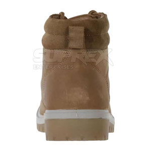 Men Work Boots Heavy Duty Steel <b>Toe</b> Waterproof Durable Leather Slip Ankle <b>Support</b> Comfortable - Product Image 6