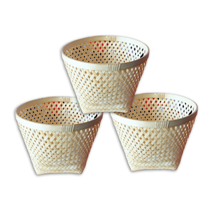 PRODUIT TOP PANIERS CADEAUX fonctionnels en BAMBOU parfaits pour ranger les œufs et autres articles de cuisine fabriqués au Vietnam - Product Image 1
