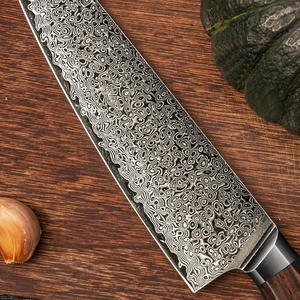 มีดดามัสกัสด้ามจับไม้ชิงชันงานทำมือด้ามจับไม้แปรรูป - Product Image 6