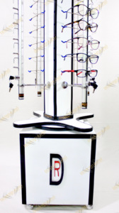 Soporte de exhibición de gafas de metal de tienda óptica al por mayor moderna - Product Image 4