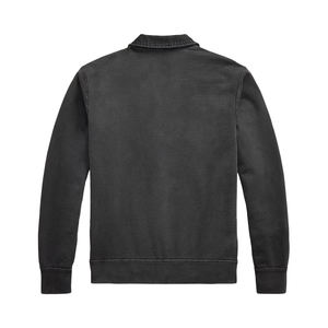Sudadera con capucha de algodón prémium para hombre, de felpa francesa, con cremallera de un cuarto, de alto gramaje, personalizable, antiarrugas, para primavera - Product Image 2