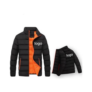 Veste de moto d'hiver High Street pour hommes personnalisée en gros support de bouffant en cuir rembourré en coton de haute qualité à la mode - Product Image 4