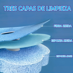 Spazzola da Bagno dal Design Moderno con 8 Fibre Intercambiabili e Bicchiere in Plastica - Product Image 2