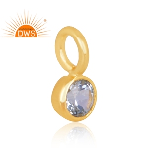 Pendentif élégant en argent sterling avec pierre précieuse naturelle aigue-marine, bijou tendance pour fiançailles, mariage et fêtes - Product Image 2