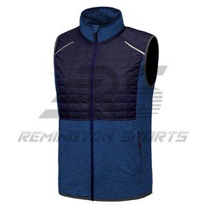 Professional Made Winter <b>Men</b> Sleeveless Puffer <b>Jackets</b> Customized Sleeveless <b>Men's</b> Puffer <b>Jackets</b> for Sale - Product Image 2