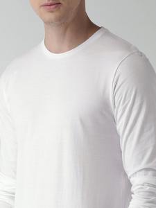 Camisetas de verano personalizadas de la mejor calidad para hombre, estilo informal con mangas completas, de algodón puro diseño liso, servicio OEM - Product Image 2