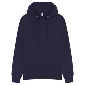 Sweat à capuche avec logo personnalisé en coton imprimé Sweat-shirt noir unisexe Sweats à capuche et sweatshirts à capuche brodés pour hommes - Product Image 3