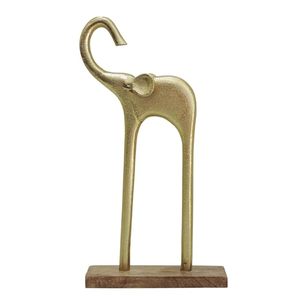 Sculpture Metal Craft Sculpture Christmas Art Table Top Ornament Decoration Home Decor Handicraft Brass <b>Statue</b> Sculpture - Product Image 3