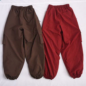 Uniesx กางเกงเล่นสกีและสโนว์บอร์ดสำหรับผู้หญิง, กางเกงทรงหลวมกันลมมีซิปปิดกันน้ำได้ - Product Image 1