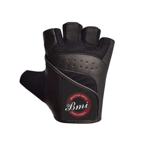 Venta al por mayor de guantes de gimnasio de cuero transpirable para Fitness Body Building levantamiento de pesas muñequera para ejercicio de gimnasia - Product Image 5