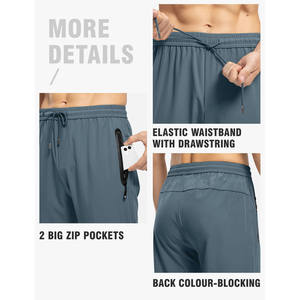 กางเกงขายาวทรงตรงผู้ชาย คุณภาพสูง สไตล์ลำลอง ทรงเข้ารูป ทันสมัย มีกระเป๋าข้าง ผ้าฝ้าย 100% - Product Image 5