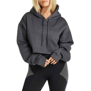 Sweat-shirts à capuche en molleton de haute qualité pour femmes, écologiques, nouvelle conception, broderie de logo, vêtements de rue essentiels, à capuche - Product Image 1