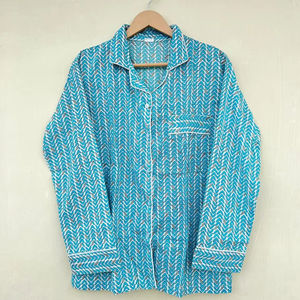 Traje de noche de algodón 100% exclusivo indio para mujer estampado Floral hecho a mano lujo Casual elegante para otoño para Primavera Verano - Product Image 1