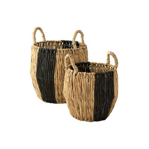 Multi-Purpose Artisan Woven Seagrass Basket Elegant Decorative <b>Storage</b> for <b>Fruits</b>, Snacks, Bread, and Household Essentials - Product Image 4