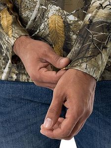 Vente directe d'usine en gros, chemise de pêche tactique imperméable à l'eau et aux UV, camouflage, manches longues à capuche, UPF50 - Product Image 2