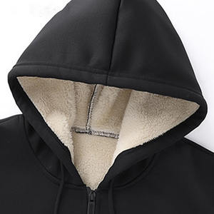 Conjunto Deportivo de Invierno para Hombre, con Capucha y Forro Polar Grueso, para Gimnasio, Fitness y Entrenamiento - Product Image 5