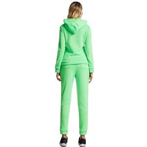 Ensemble de survêtement personnalisé pour femmes Survêtement brodé en détresse rose Survêtement à capuche Costumes de sport de loisir Survêtement de sport dans le sport - Product Image 2