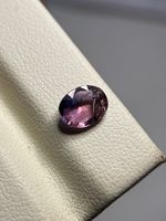 Saphir naturel de couleur bio, taille ovale facetté, pierre précieuse non traitée, non chauffée, pour la fabrication de bijoux TZ