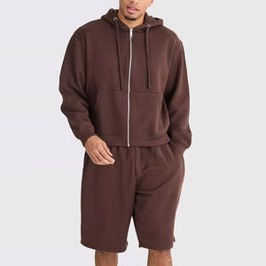 Men's Cotton Blended Hoodie for Spring Autumn <b>Winter</b> Sports <b>Hooded</b> Outdoor <b>Coat</b> <b>with</b> Thin Outwear for Hiking - Product Image 3